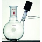 Synthware Reaction Flask With High Vacuum Valve