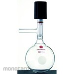 Synthware Storage Flask With High Vacuum Valve And Side Arm