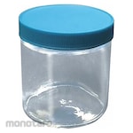 LAB SAFETY SUPPLY Wide Mouth Round Glass Bottle