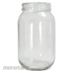 Qorpak Wide Mouth Round Glass Bottle
