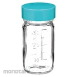 Qorpak Wide Mouth Round Glass Bottle