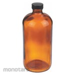 WHEATON Narrow Mouth Round Glass Bottle