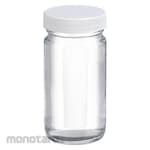 WHEATON Wide Mouth Round Glass Bottle