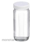 WHEATON Wide Mouth Round Glass Bottle