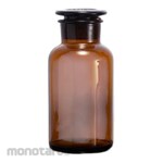 Nanyang Wide Mouth Amber Reagent Bottle
