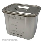 AS ONE Square Calibrated Pot