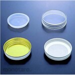 SANSYO SM sample bottle gold cap