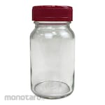 AS ONE Botol Standar Transparan Mulut Lebar