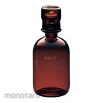 AS ONE Glass Storage Bottle Brown Transparent Sliding