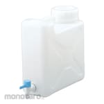 AS ONE HENPEI Botol dengan Keran Fluorotect