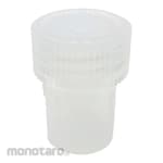 AS ONE Wadah PFA dengan Tutup/tanpa Takaran