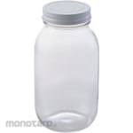 AS ONE Wide-Mouth Glass Bottle