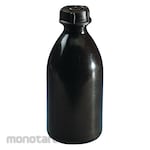 BRAND Bottle Amber Narrow Mouth LDPE with Screw Cap (Botol Lab)