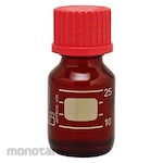 DURAN Bottle Brown with Screw Cap Red (Botol Lab)