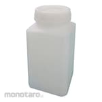 ESCO 70X70X153mm/0.50Lsquare Wide Mouth Plastic Container 10 Piece