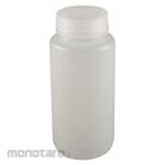 LAB SAFETY SUPPLY Bottle Lab Plastic Round Wide Mouth (Botol Lab)