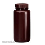 NALGENE Lab Quality Amber Wide Mouth HDPE Bottle