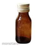 Non Brand Botol Kaca Amber dengan Tutup