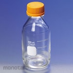 PYREX Bottle Medium with Orange Cap (Botol Lab)