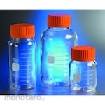 PYREX Bottle Round Wide Mouth for Media Storage (Botol Bulat / Botol Lab)