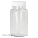 Qorpak Bottle Lab Plastic Round Wide Mouth (Botol Lab)