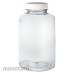 Qorpak Bottle Lab Plastic Round Wide Mouth (Botol Lab)