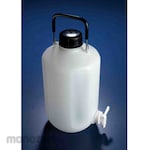RS PRO HDPE Wide Mouth Suction Bottle, 10L