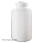 Sanplatec Bottle Wide Mouth PE Sterile Milky White (EOG Sterilized) (Botol Lab)