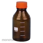 Scilab Bottle Amber Sodaglass GL45 Cap Multiuse for Reagent/Sample (Botol Lab)