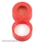 Thermo Fisher Scientific AVCS Screw Cap with Septum (9-425) Ivory/Red 1mm 100pcs 6ASC9RT1 Series