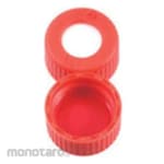 Thermo Fisher Scientific AVCS Screw Cap with Septum (9-425) Red/White 1mm 100pcs 6ASC9ST1 Series