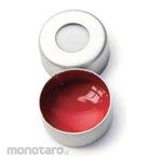 Thermo Fisher Scientific Crimp cap with septum (ND11) PTFE (red)/silicone (white) 1.3mm silver CHCC11-30 series