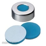 Thermo Fisher Scientific Crimp cap with septum (ND20) -60 to 200°C 3mm White/Blue/Silver CHCC20-2 Series