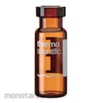 Thermo Fisher Scientific Crimp vial (ND11) amber with label 2mL CHCV11-20 series