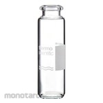 Thermo Fisher Scientific Headspace Vial ND20 with Label, Glass Round Bottom, 6ACV Series