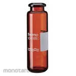 Thermo Fisher Scientific Headspace Vial ND20 with Label, Glass Round Bottom, 6ACV Series
