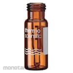 Thermo Fisher Scientific Screw vial (9-425) with label, 0.3mL, glass (with glass insert), 6PSV9-03 series