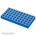 AS ONE PP vial rack for 12 x 32 mm vials, 1 piece