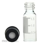 Alwsci-Labfil Vial Clear with Label (Botol Vial / Sampel)