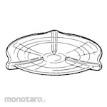 PYREX Watch Glasses Ribbed (Kaca Arloji)