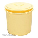 AS ONE Sanko Barrel Lid 20L Vertical Cream