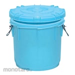 AS ONE Sanko barrel lid 65L with gasket, light blue