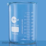 BOROSIL Beaker Glass Low Form (Gelas Kimia)