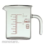 IWAKI Glass Ware Measure Cup With Handle