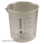 LAB SAFETY SUPPLY Beaker Plastic (Gelas Kimia)
