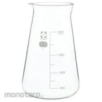SIBATA SCIENTIFIC TECHNOLOGY Shibata Conical Beaker with Graduations, 2L, 010050-2000