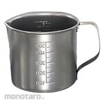 SUGICO Titanium Measuring Cup Beaker with Spout and Handle TN Series