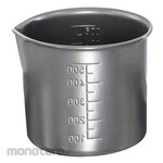 SUGICO Titanium measuring cup (beaker) with spout (no handle)