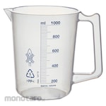 TRUSCO Beaker PP Blue Scale with Handle (Gelas Kimia)