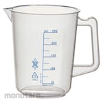 TRUSCO Beaker PP Blue Scale with Handle (Gelas Kimia)